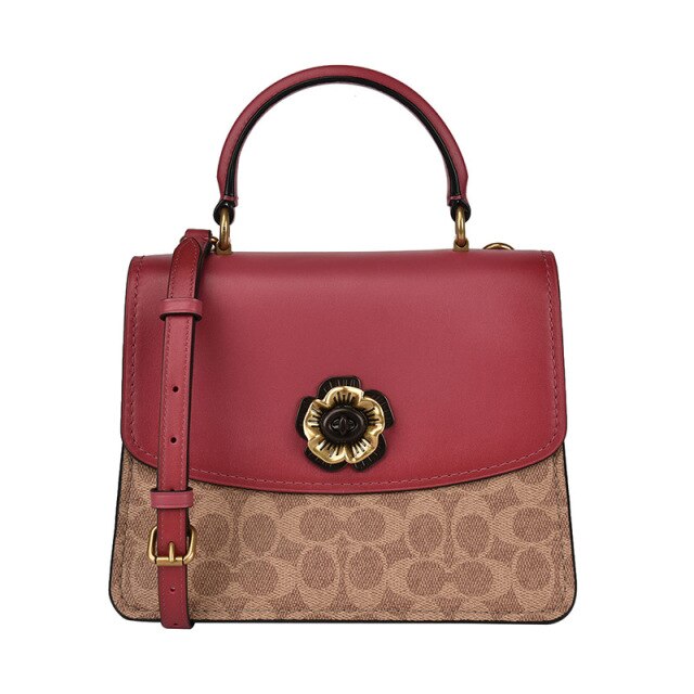 Authentic Original & Brand New Coach 53349/79274/ 88075/69590 Signature Rivets Handle Crossbody bag
