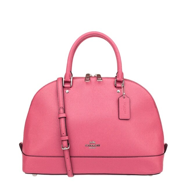 Coach Crossgrain Leather Sierra Satchel Crossbody Bag Purse Handbag F57524