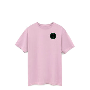 Camiseta orgánica con tira rosa ** Elige tu diseño **