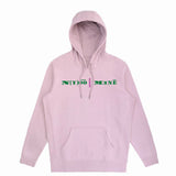 Organic Hooded Pullover - Pink Strip