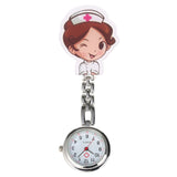 Lovely Cartoon Clip Pendant Pocket Watch for Nurse Doctor Clock Gifts Medical Clock Men Women