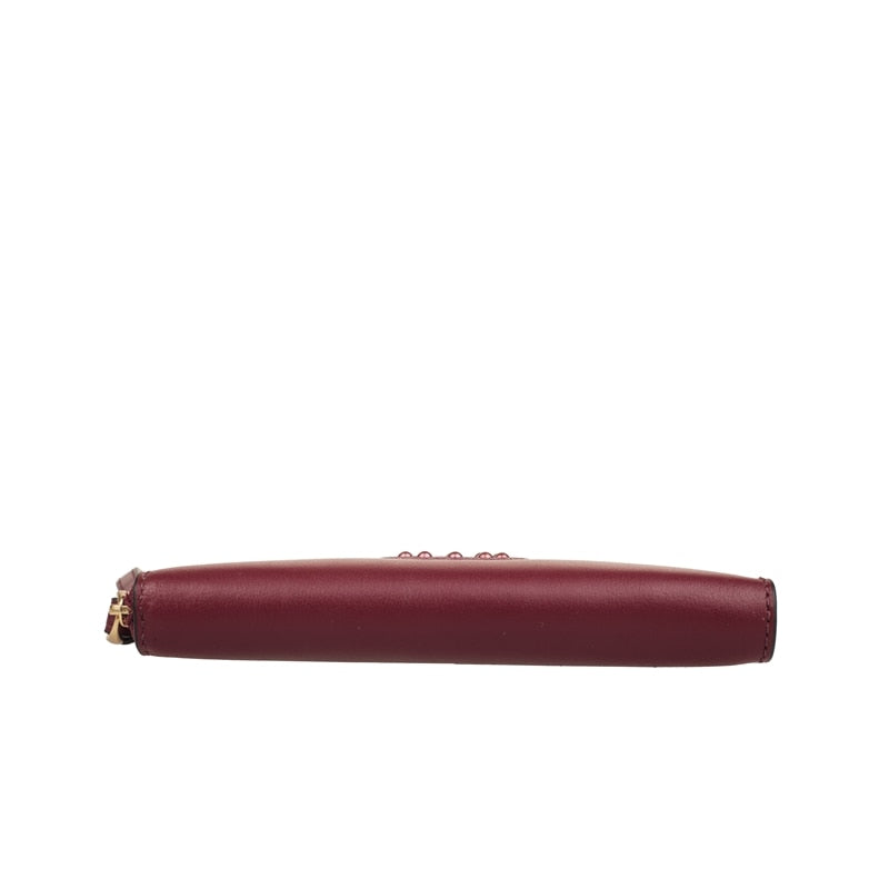 Coach Phone Wallet Leather Wristlet