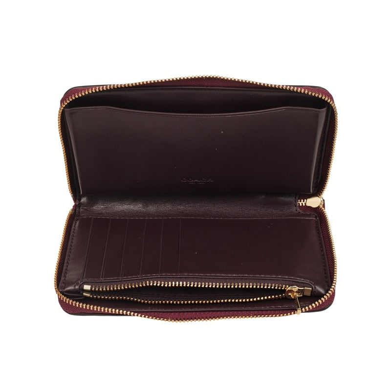 Coach Phone Wallet Leather Wristlet