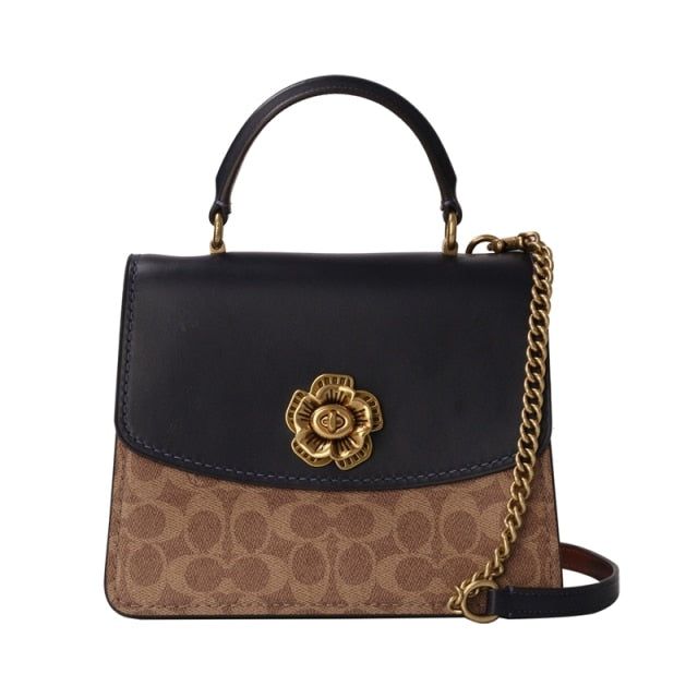 Authentic Original & Brand New Coach 53349/79274/ 88075/69590 Signature Rivets Handle Crossbody bag