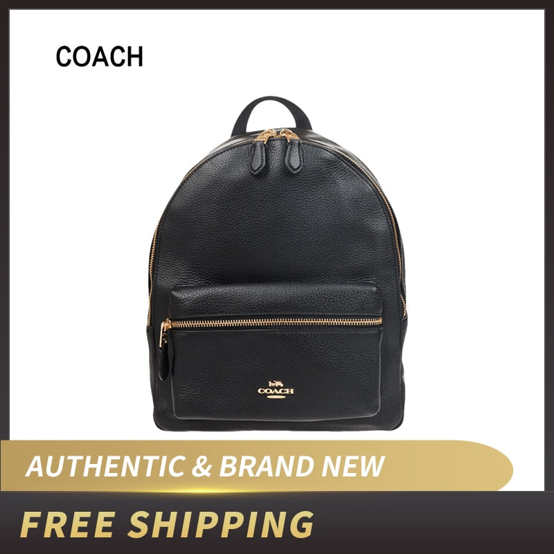 Coach  Medium Charlie Backpack in Pebble Leather F30550/F39196/F66935/F66853/F73116/F76729