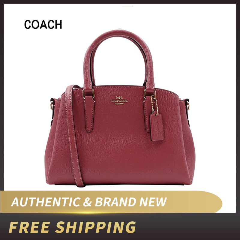 Authentic Original & Brand New  Coach Mini Sage Leather Satchel Crossbody Bag F28977