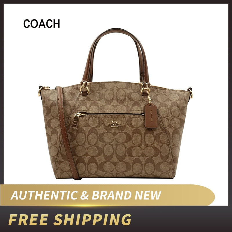 Authentic Original & Brand New Coach F79997 Prairie Satchel Pebble Leather Handbag Women's Bag