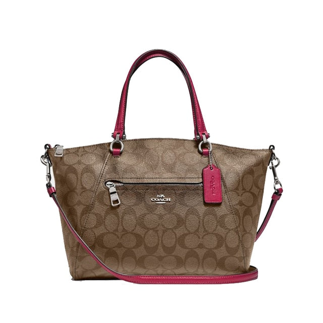 Authentic Original & Brand New Coach F79997 Prairie Satchel Pebble Leather Handbag Women's Bag