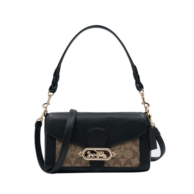Authentic original COACH women handbag tabby shoulder bag leather & PVC crossbody bag luxury bag F90782