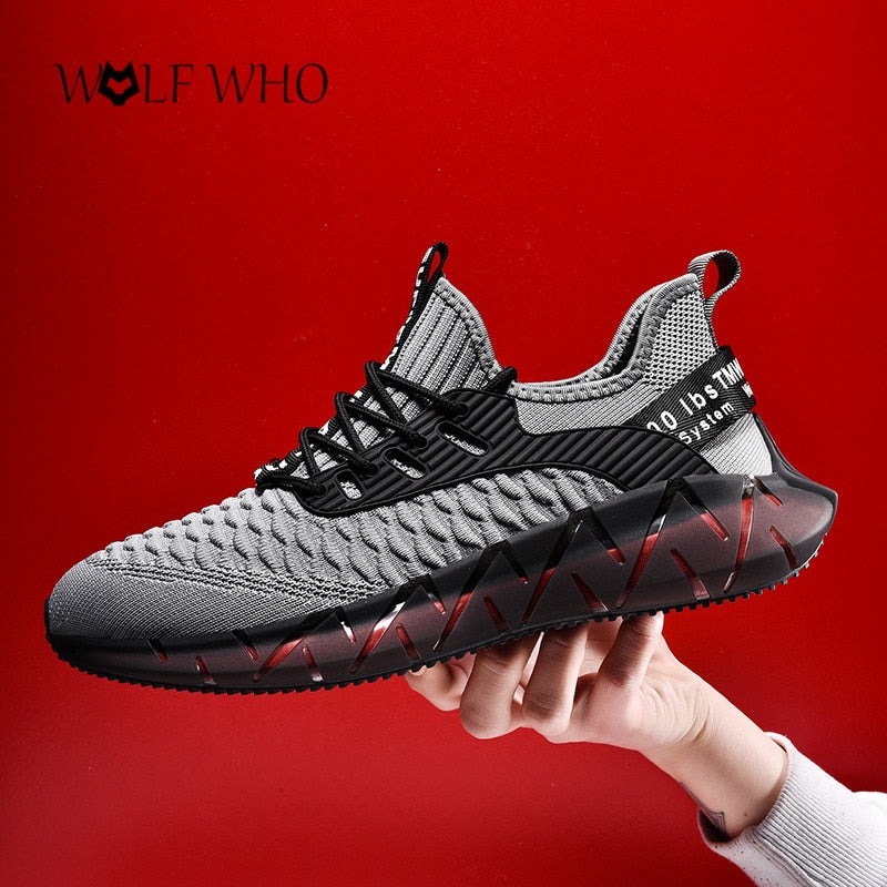 New Casual Men Black Sneakers Shoes Breathable Air Mesh Trainers Soft Men Walking Shoes Male Comfortable Footwear Chaussure Homm