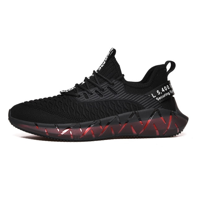 New Casual Men Black Sneakers Shoes Breathable Air Mesh Trainers Soft Men Walking Shoes Male Comfortable Footwear Chaussure Homm