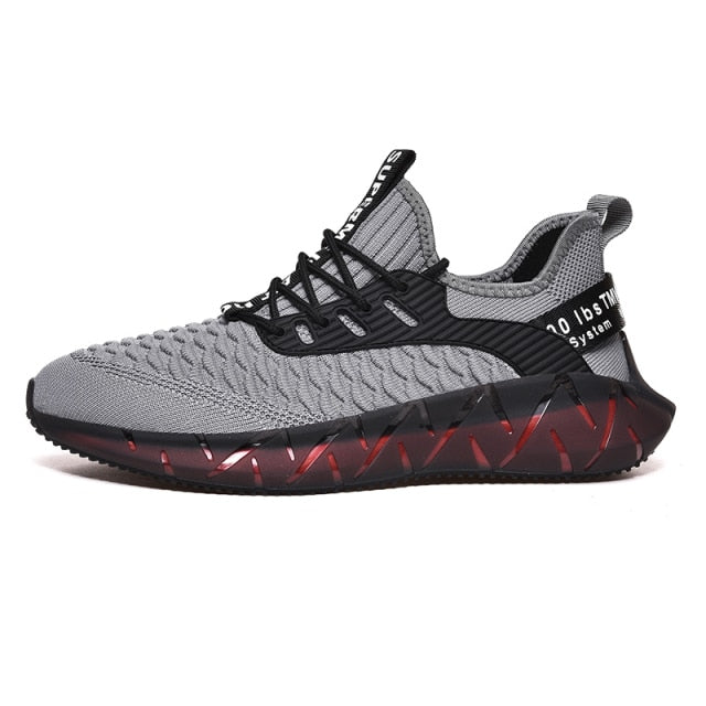 New Casual Men Black Sneakers Shoes Breathable Air Mesh Trainers Soft Men Walking Shoes Male Comfortable Footwear Chaussure Homm