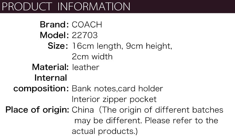 Coach Phone Wallet Leather Wristlet