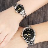 Fashion Couple watch Mechanical Brand Luxury Waterproof Wristwatch For Man & Woman Automatic Date Lover Watch Reloj Hombre Mujer