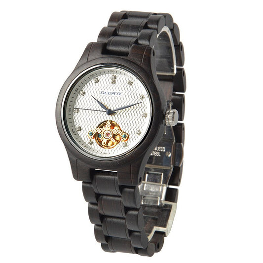 2020 Real Promotion Business Men's Wooden Watch High End Mechanical Waterproof Can Be Issued On Behalf Of One