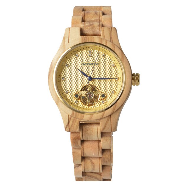 2020 Real Promotion Business Men's Wooden Watch High End Mechanical Waterproof Can Be Issued On Behalf Of One