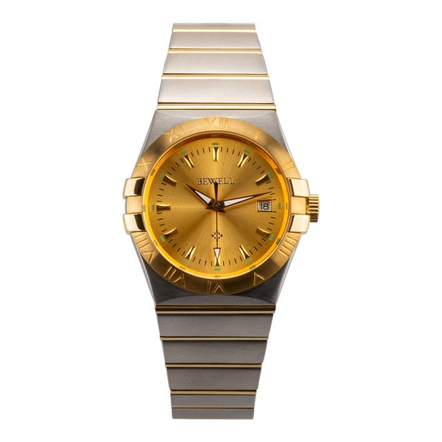 Stainless Steel Men's Watch With Calendar A Undertakes To Fully Automatic Mechanical Water-resistant
