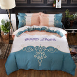 Luxury Classical Chinese Style Bedding Set 4pcs 100% Pima Cotton Blue and White Porcelain Duvet Cover Bed Sheet 2 Pillowcase