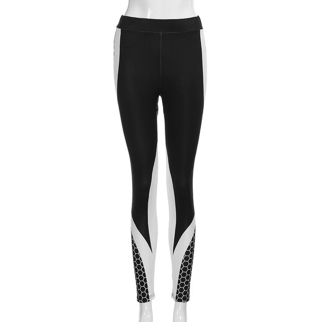 Womens Cycling pants 3D Print Skinny Jogging Workout Gym Leggings Sports Training Cropped Pants High elasticity A1