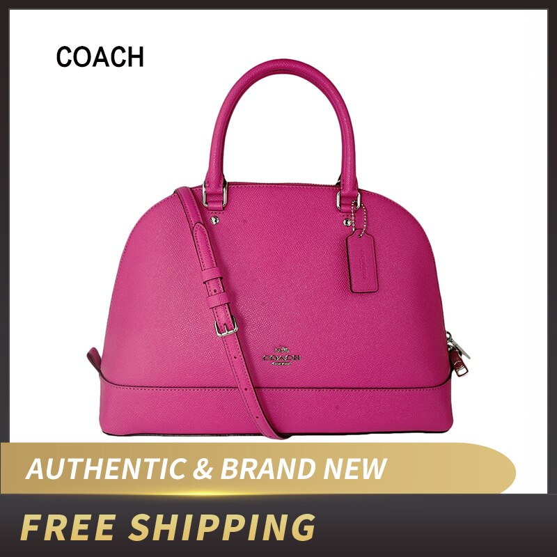 Coach Crossgrain Leather Sierra Satchel Crossbody Bag Purse Handbag F57524
