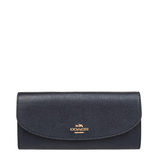 COACH SLIM ENVELOPE WALLET IN CROSSGRAIN LEATHER F54009/F59949
