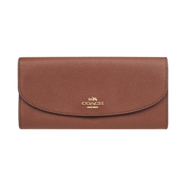 COACH SLIM ENVELOPE WALLET IN CROSSGRAIN LEATHER F54009/F59949